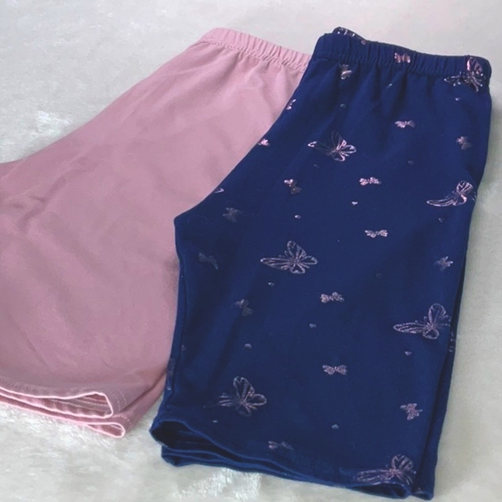 ShoSho: Kids Pajamas - Pink & Navy with Butterfly Print! 🦋